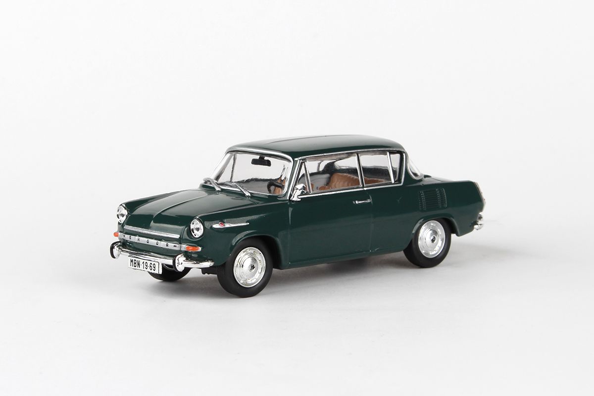 Abrex Škoda 1100MBX (1969) 1:43 Zelená Tmavá