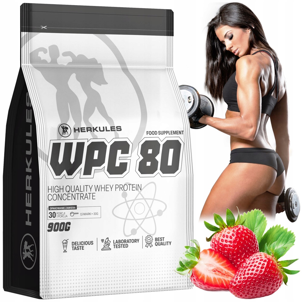 Herkules Wpc 80 900 g Syrovátkový Protein Proteiny Regenerace Aminokyseliny Bcaa