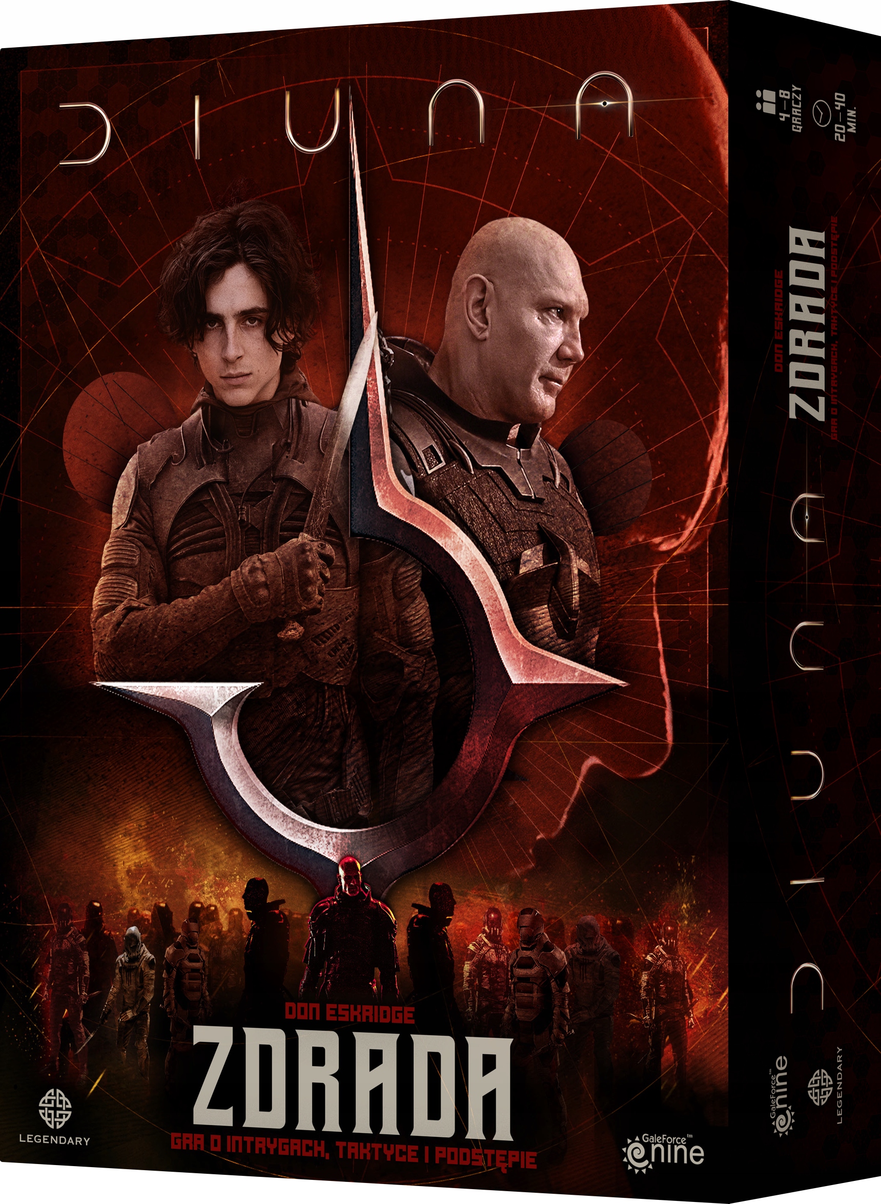 Desková hra Duna: Zrada Gale Force Nine