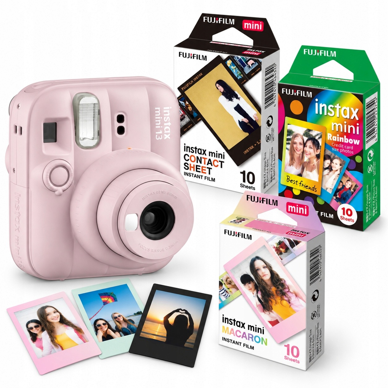 Aparat natychmiastowy Fujifilm Instax Mini 13 różowy 30 zdjęć