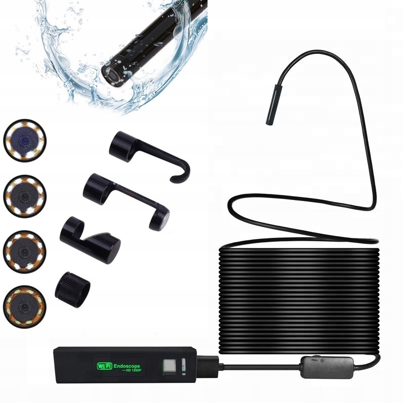 ENDOSKOP KAMERA INSPEKCYJNA 3.5M USB WIFI 8MM HD LED TELEFON PC ANDROID IOS