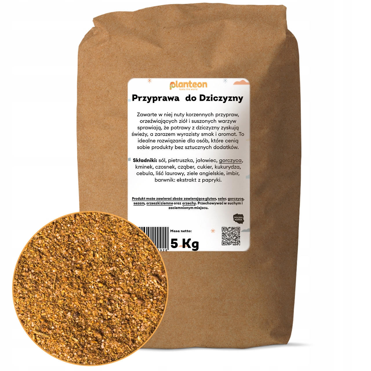 Koření do zvěřiny 5 kg