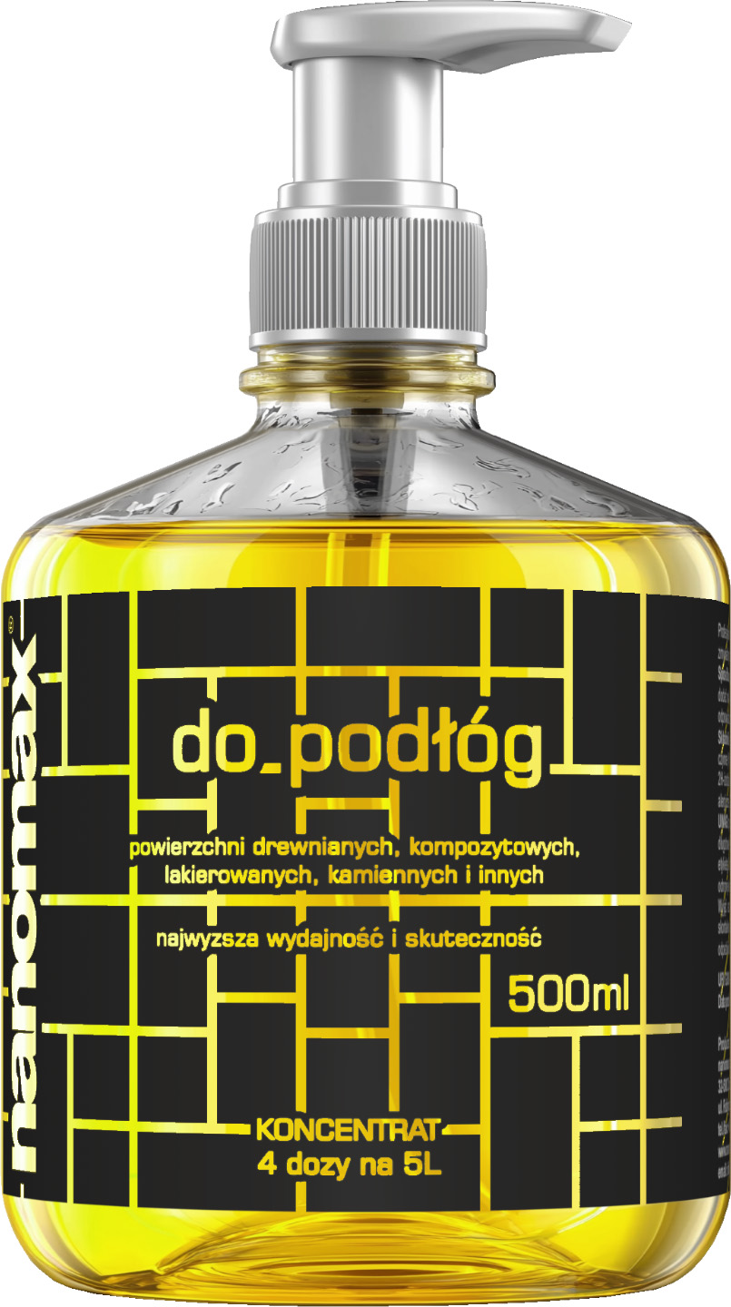 Levně 8X Univerzální Čisticí prostředek na podlahy Nanomax Professional 0,5L