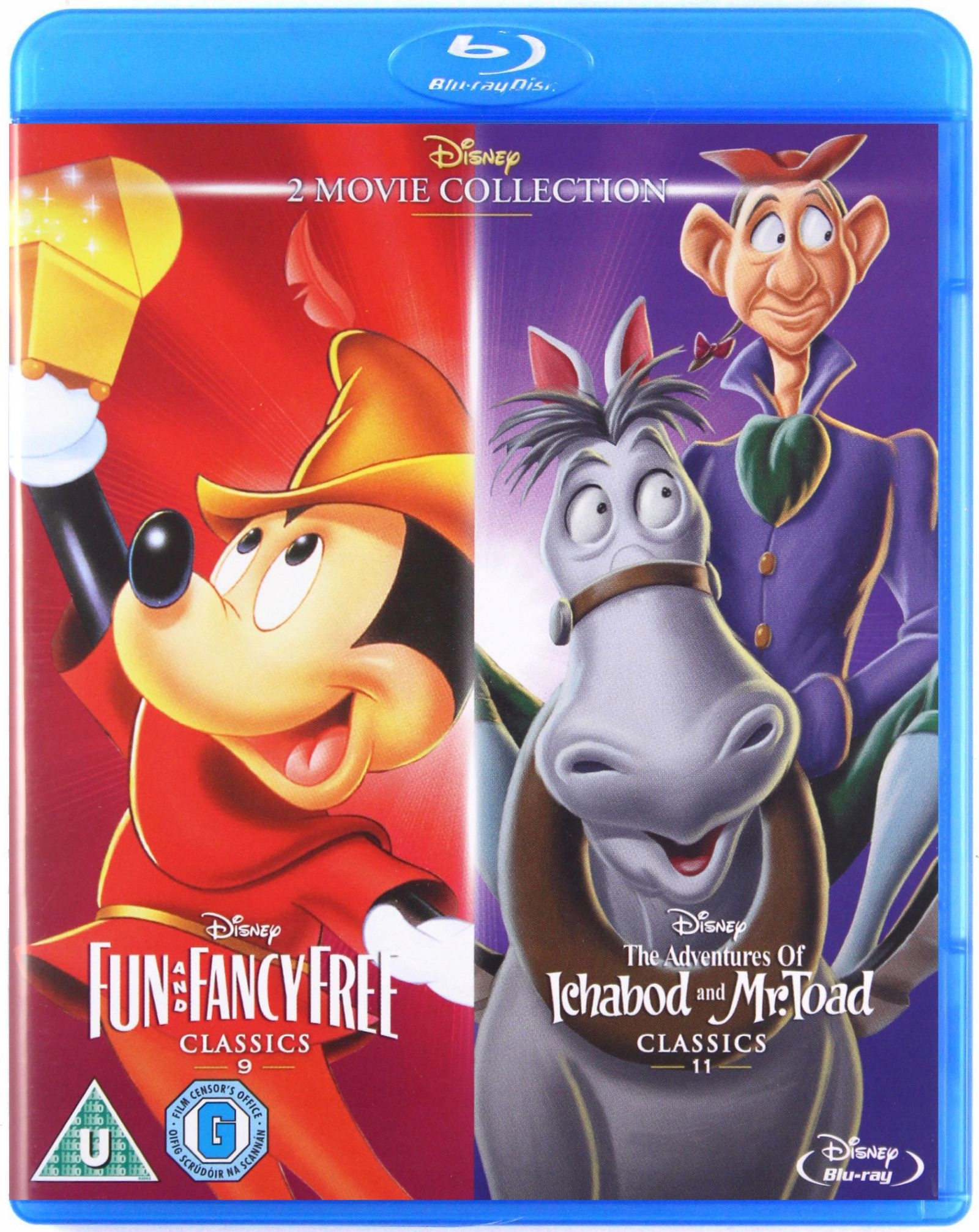 Fun+fancy Free Ichabod And Mr Toad [blu-ray]