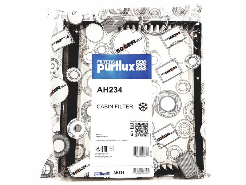 

Purflux Filtr Kabinowy Renault Scenic II