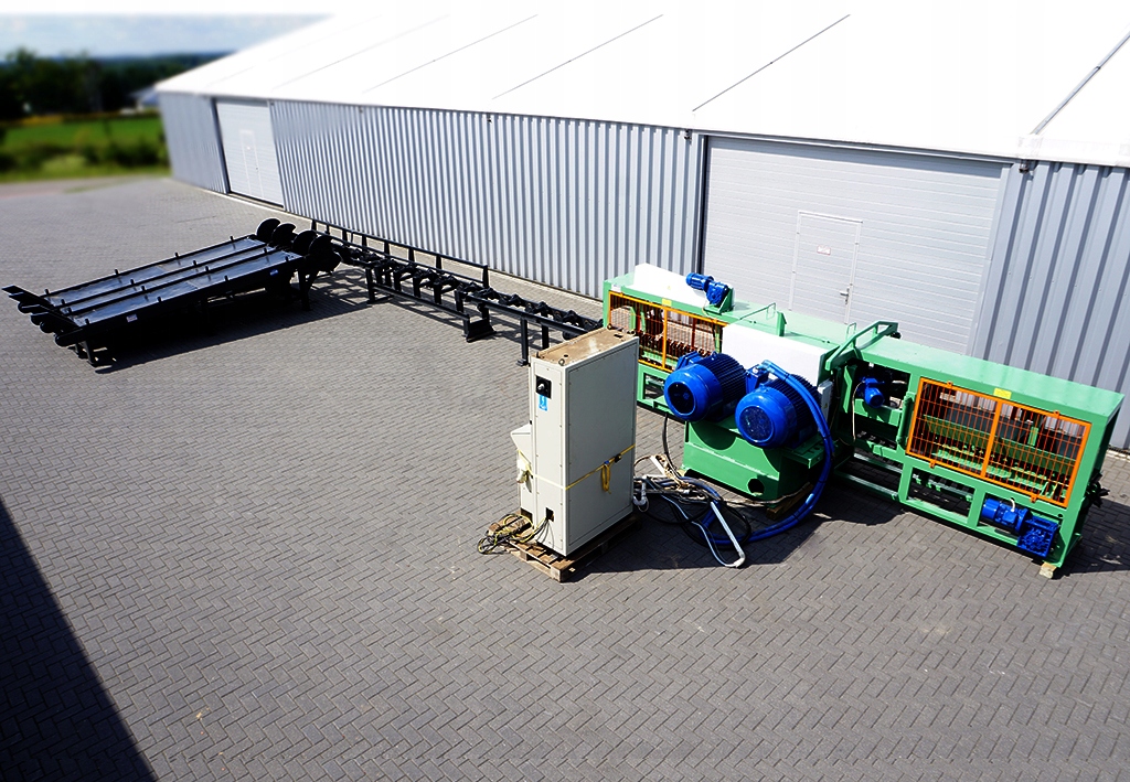 Trak tarczowy gąsienicowy dwuwałowy BRODPOL TT5/500/320/G z podajnikiem Kod producenta 7390