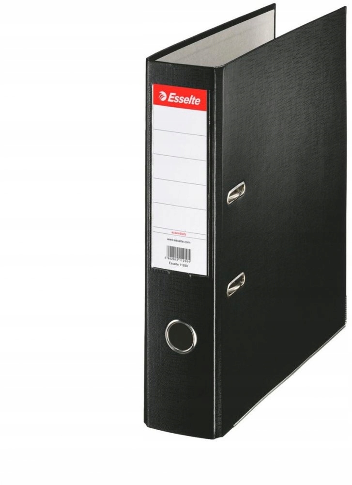 

Segregator Esselte A4 75mm do 500 kartek czarny