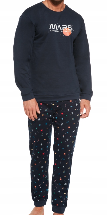 Cornette pánské pyžamo 115/233 Mars 2 dlouhý rukáv velikost XL