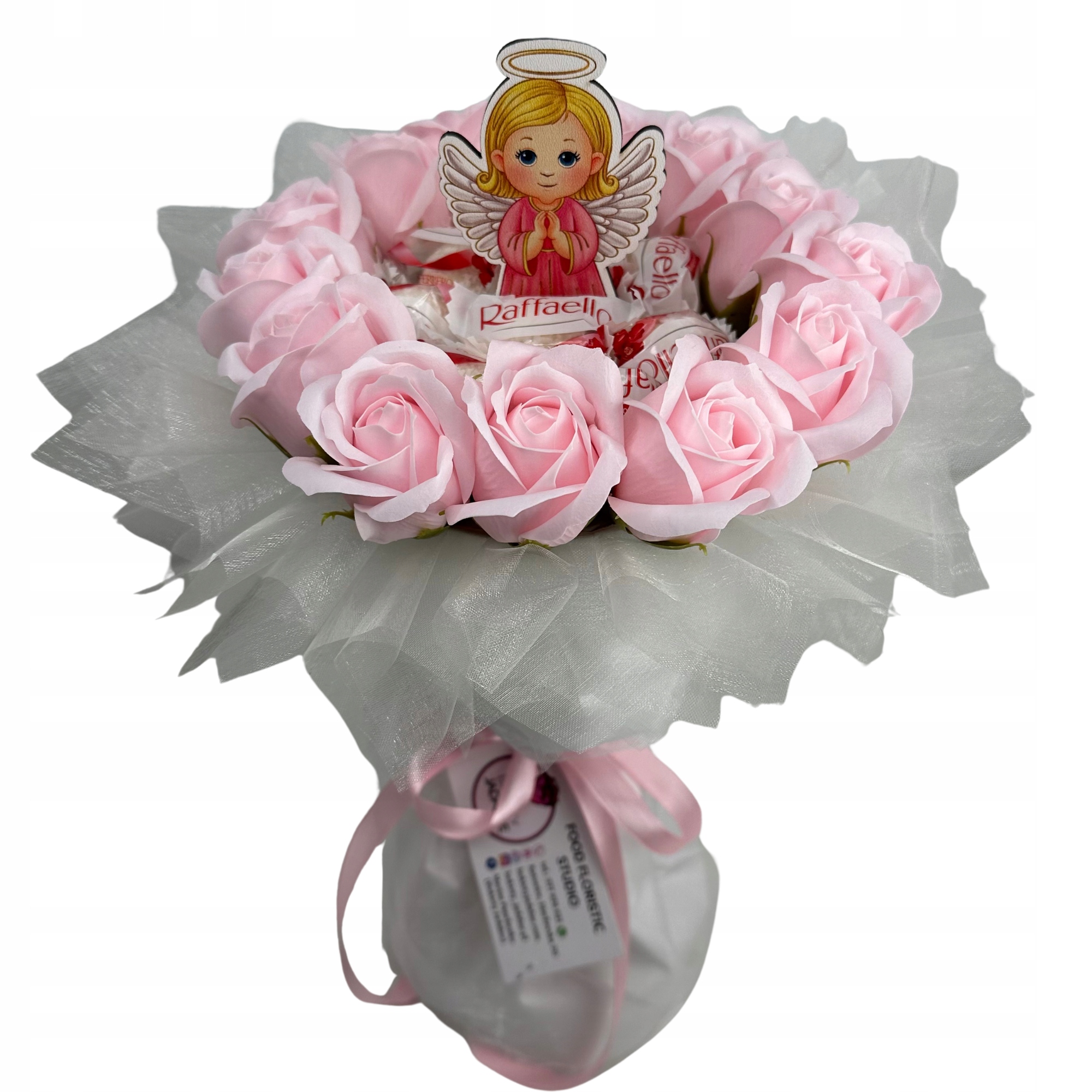 Dárková Sada Kytice Raffaello Růže A Svaté Přijímání Svaté Dívky