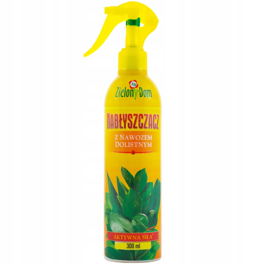 

Nabłyszczacz Do Liści z Nawozem 300ml Zielony Dom