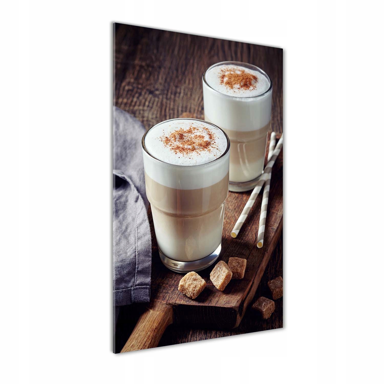 

Foto obraz akrylowy na ścianę Kawa latte 50x100cm