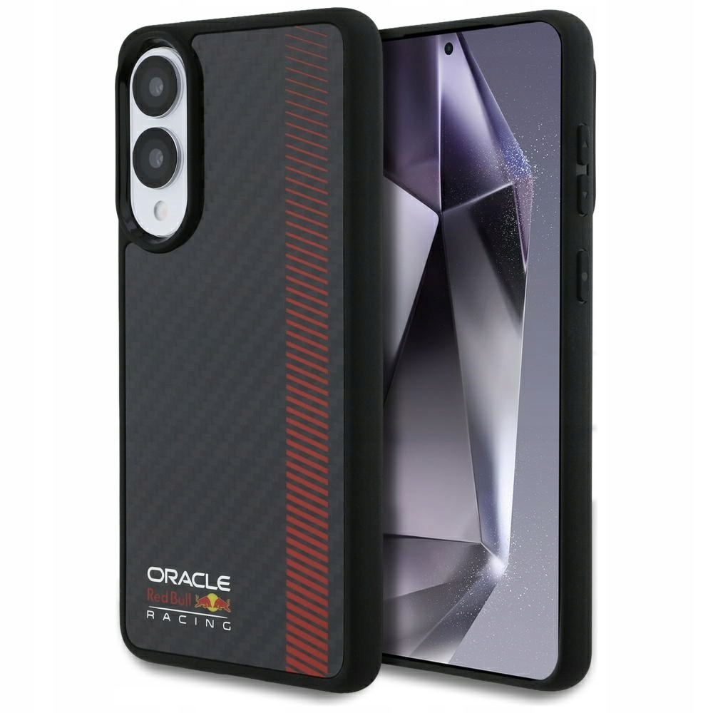 Pouzdro Red Bull Real Carbon Fiber Powerbar MagSafe pro Samsung Galaxy S25 Edge