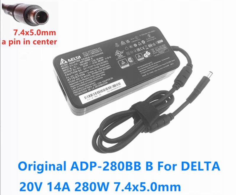 zasilacz Delta do Asus, Msi 20V 14A 280W ADP-280BB B