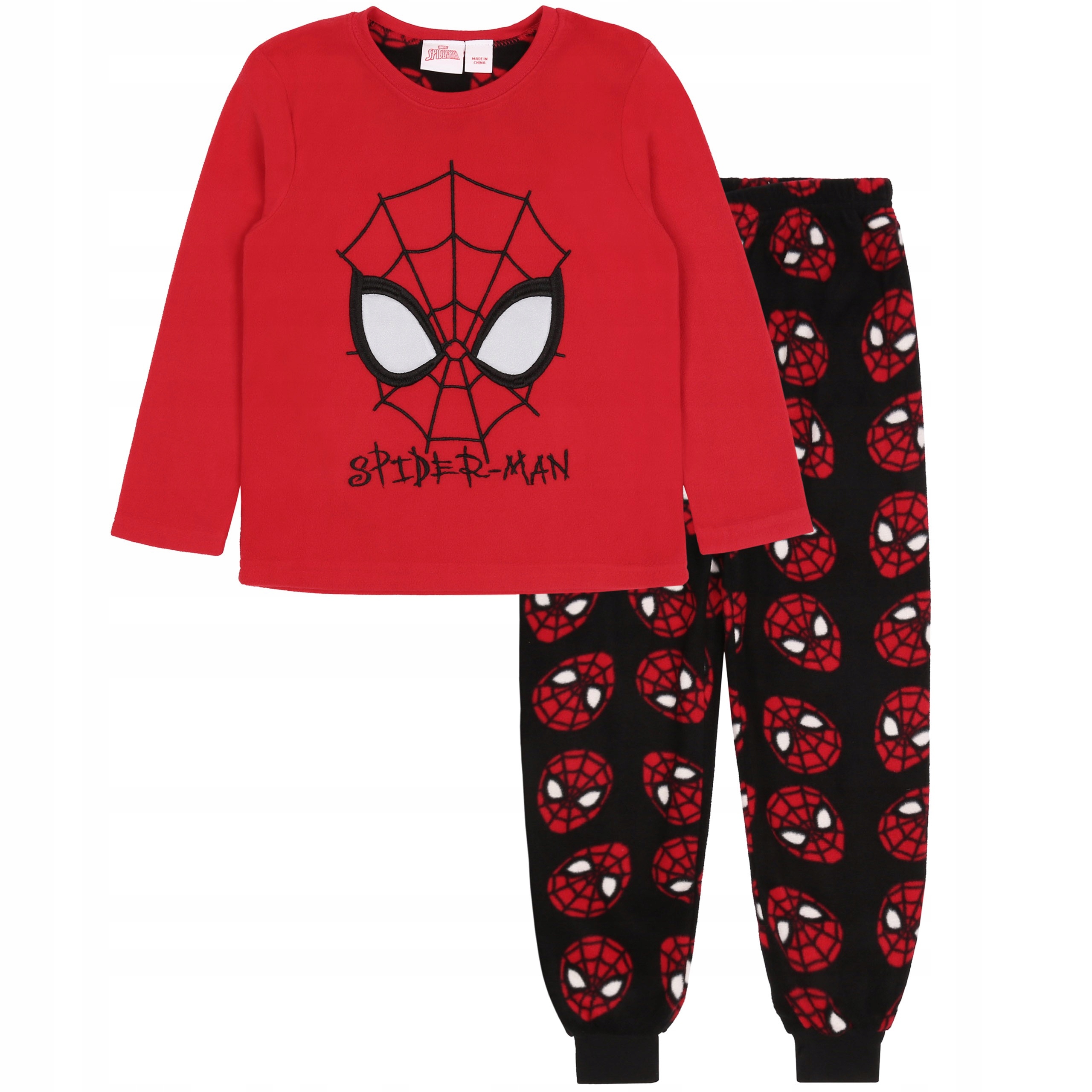 

Czarno-czerwona, polarowa piżama Spider-man 98 cm