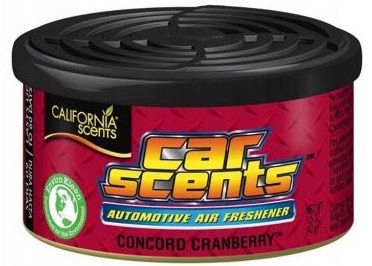 

California Car Scents Concord Cranberry Żurawina