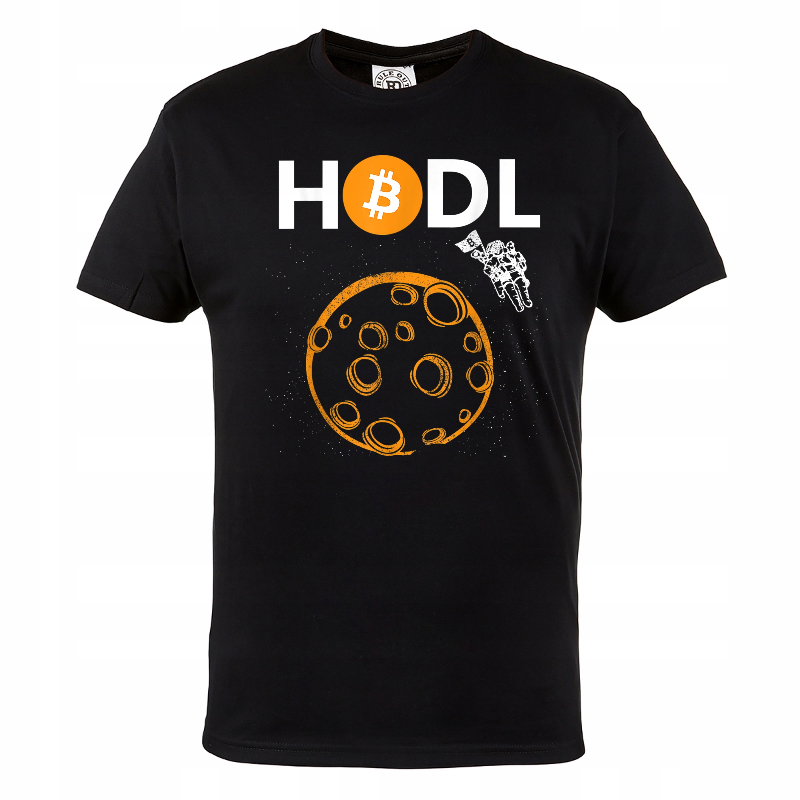 

Męska Koszulka Z Nadrukiem Bitcoin Kryptowaluty