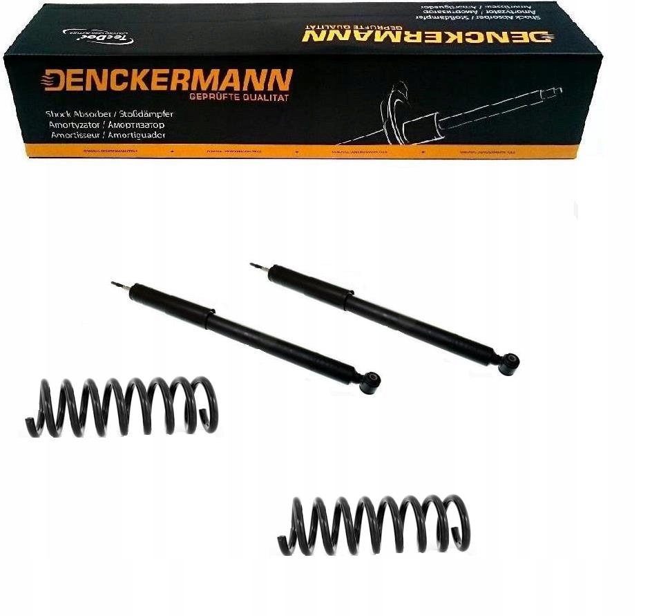 Tlumiče Pružiny Mercedes C W203 Zadní Kombi Sada