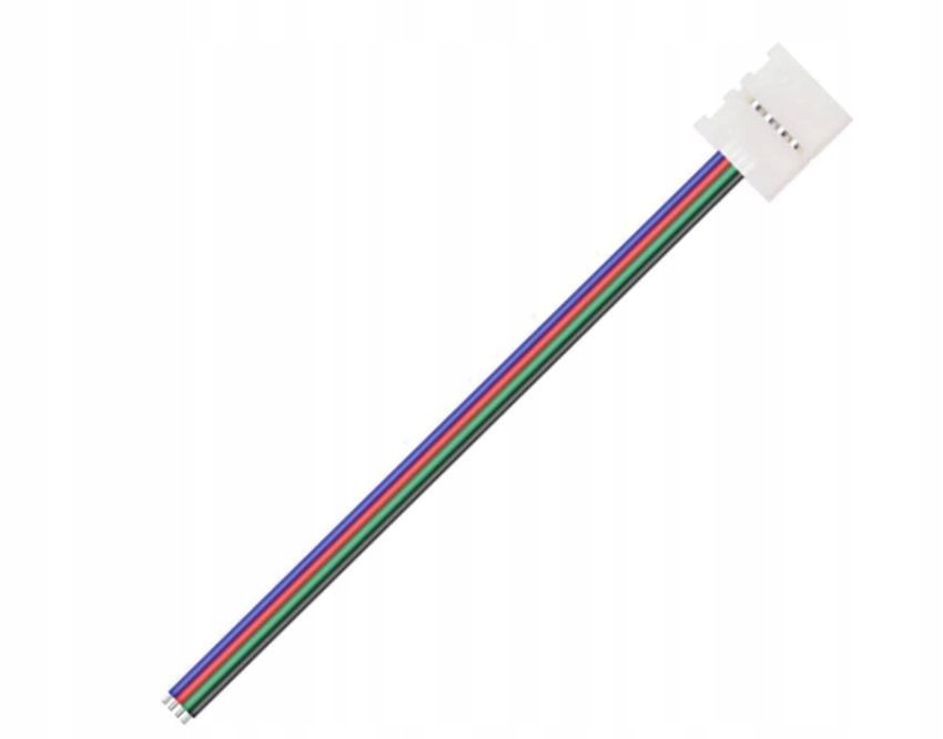 

Złączka 4pin do taśm 10mm Led Rgb z przewodem