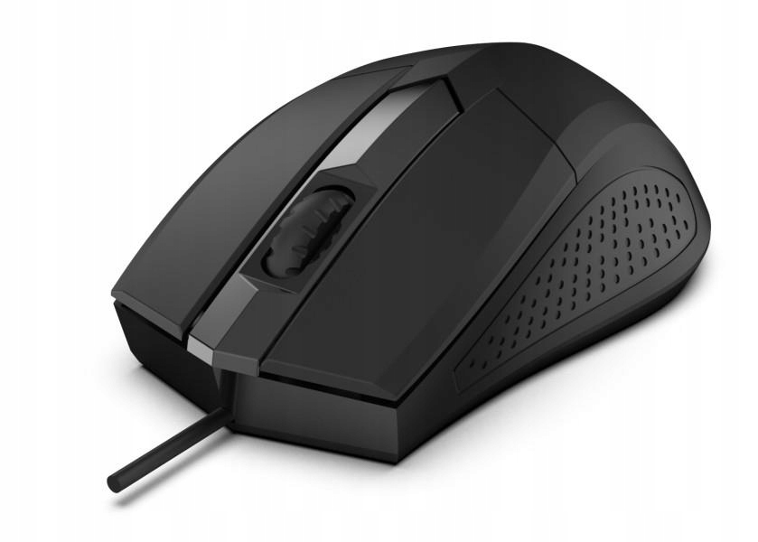 Rebeltec Mysz Przewodowa Focus Do Pc Laptop Komputer Usb Precyzyjna Wygo