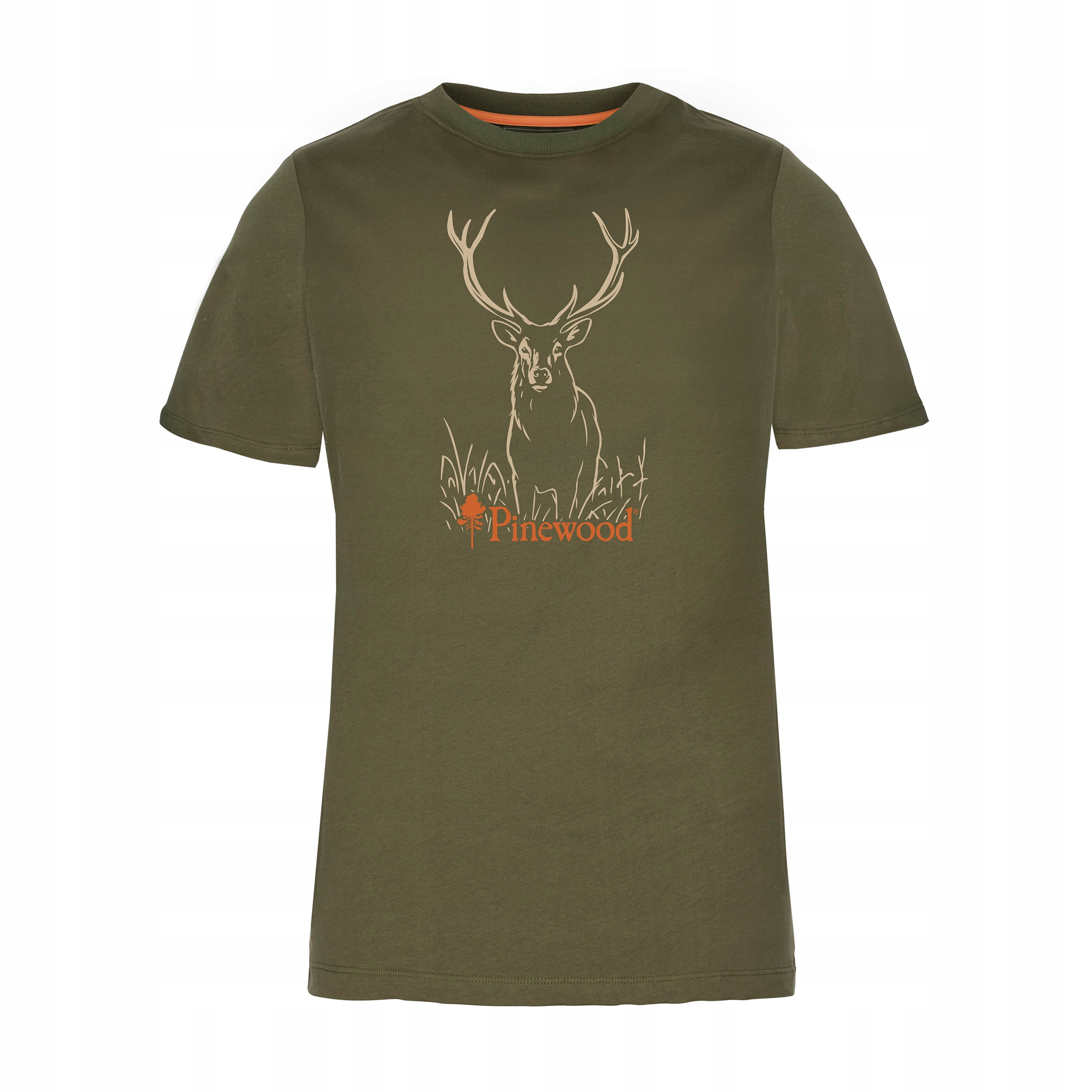 Koszulka damska t-shirt Pinewood Red Deer, zielona M