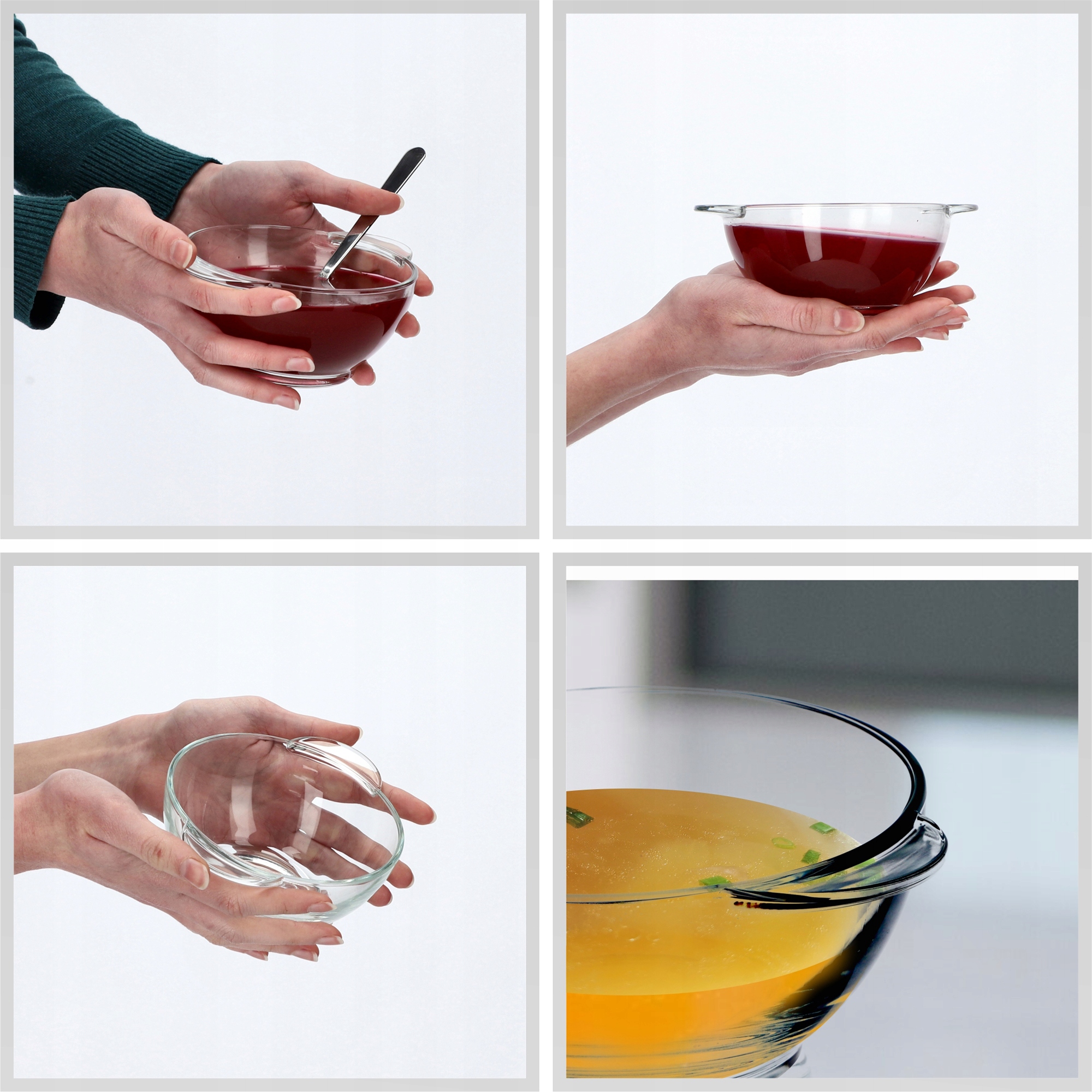 6x MISKA MISKI DO ZUPY 400ml MISECZKI BULIONÓWKA FLACZARKA KOMPLET Materiał wykonania szkło