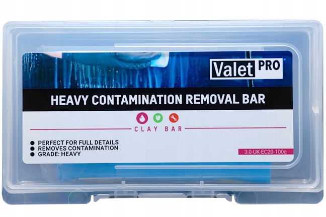 ValetPRO Blue Clay - Twarda glinka do lakieru 100g