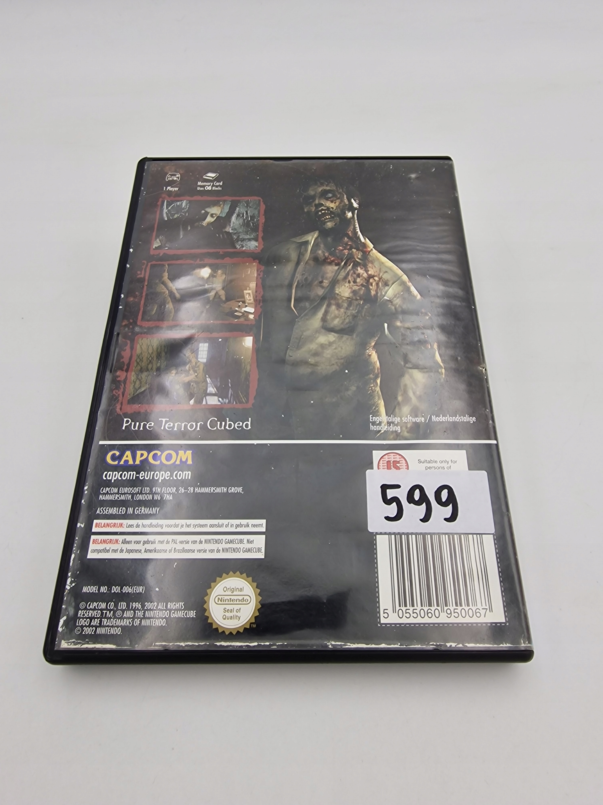 NINTENDO GAMECUBE RESIDENT EVIL Producent Nintendo