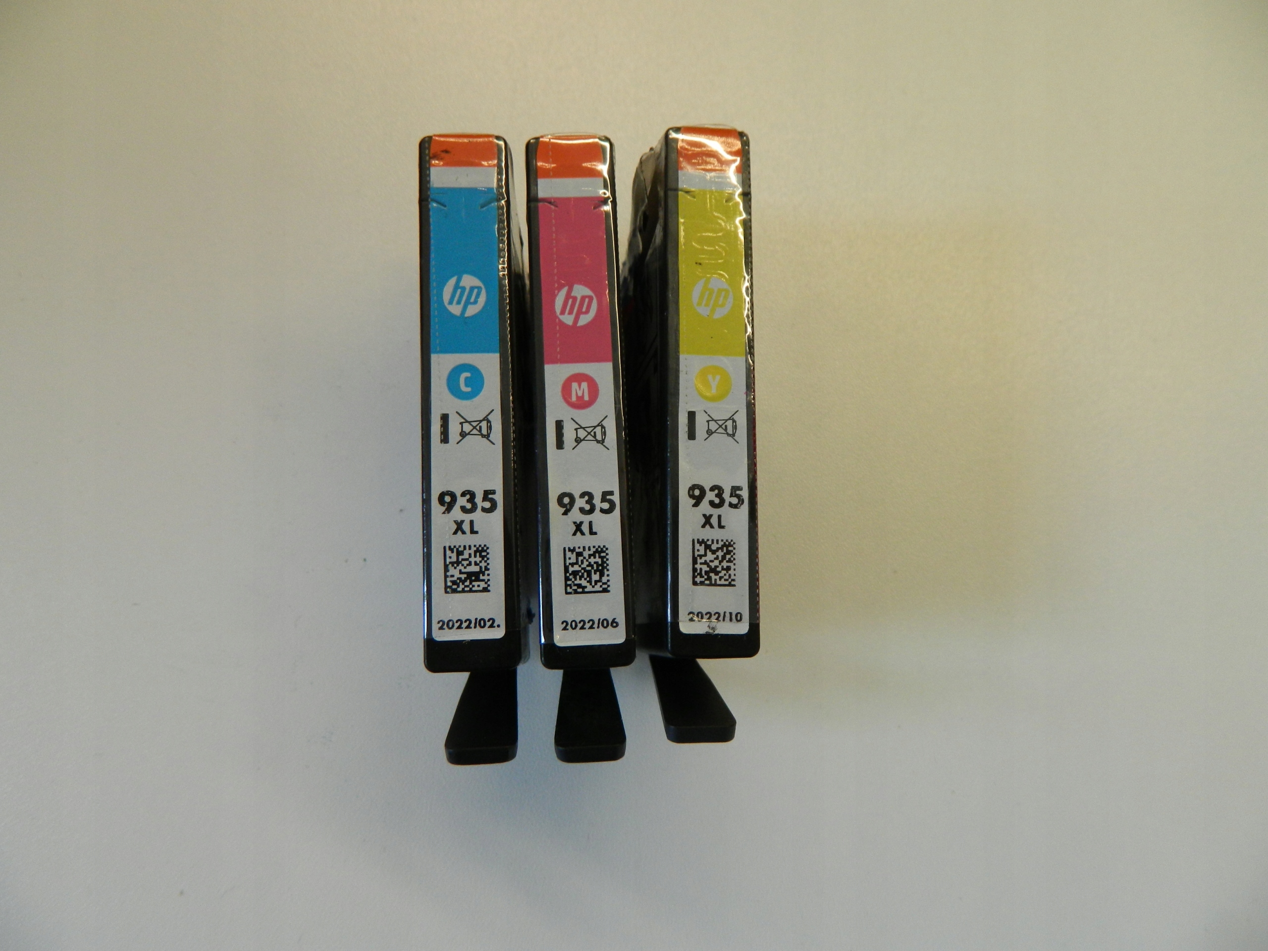 Originálne Atramenty Hp 935XL Cmy 3ks Komplet