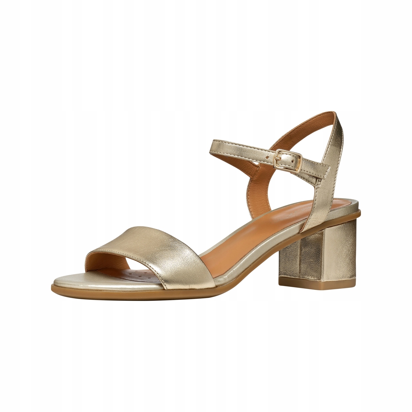 Geox Zlaté dámské sandály Geox Aurely 50