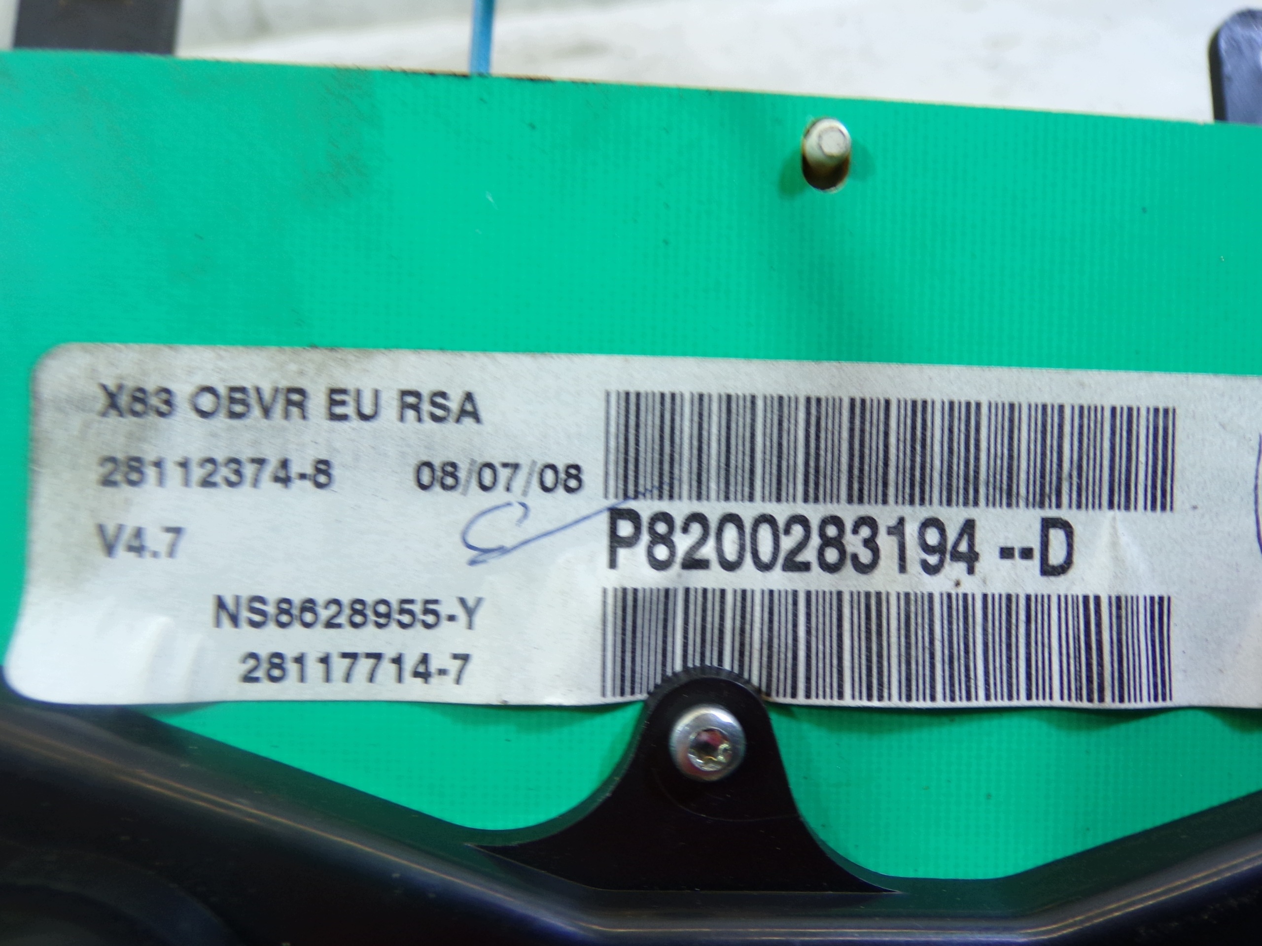 running board starter RENAULT TRAFIC 2 II 2.0 DCI 8200666516