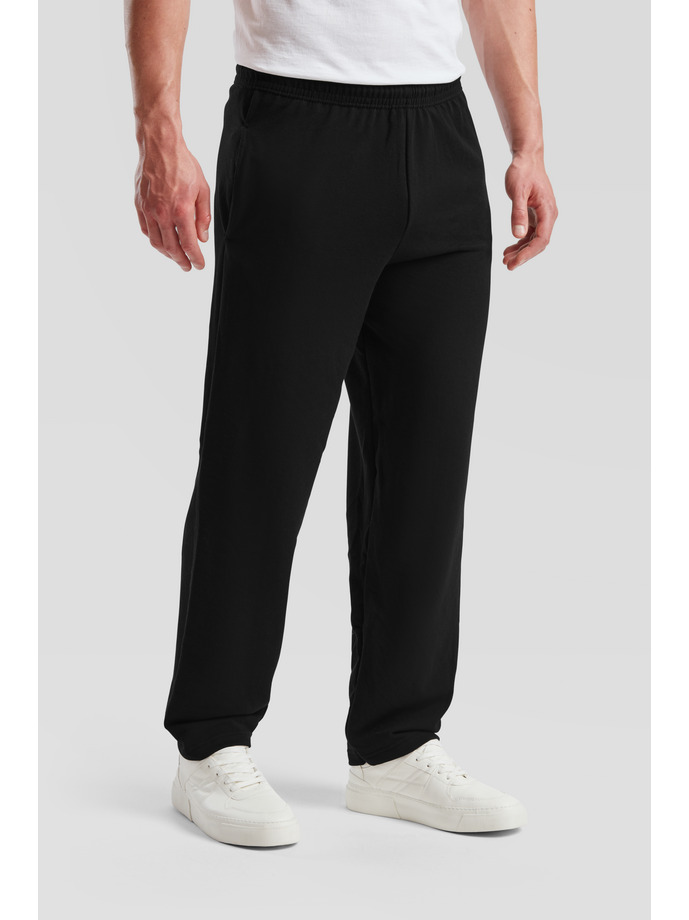 Fruit of the Loom LIGHT Lekkie Spodnie Dresowe Męskie CZARNE rozmiar: M Rozmiar M