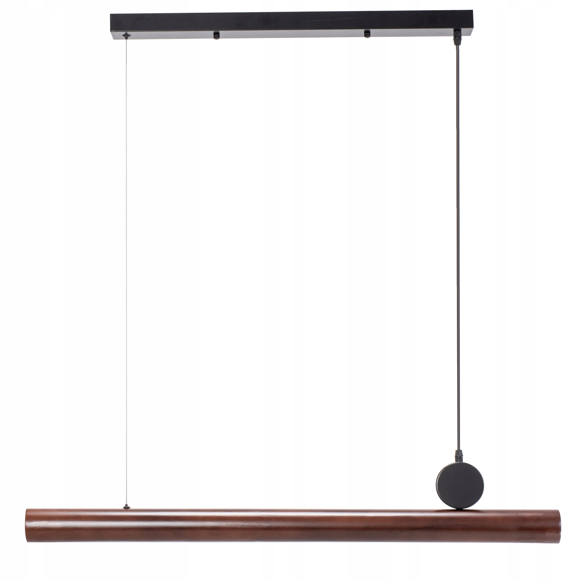 Lampa Wisząca Forest Line Led Drewniana Nowoczesna