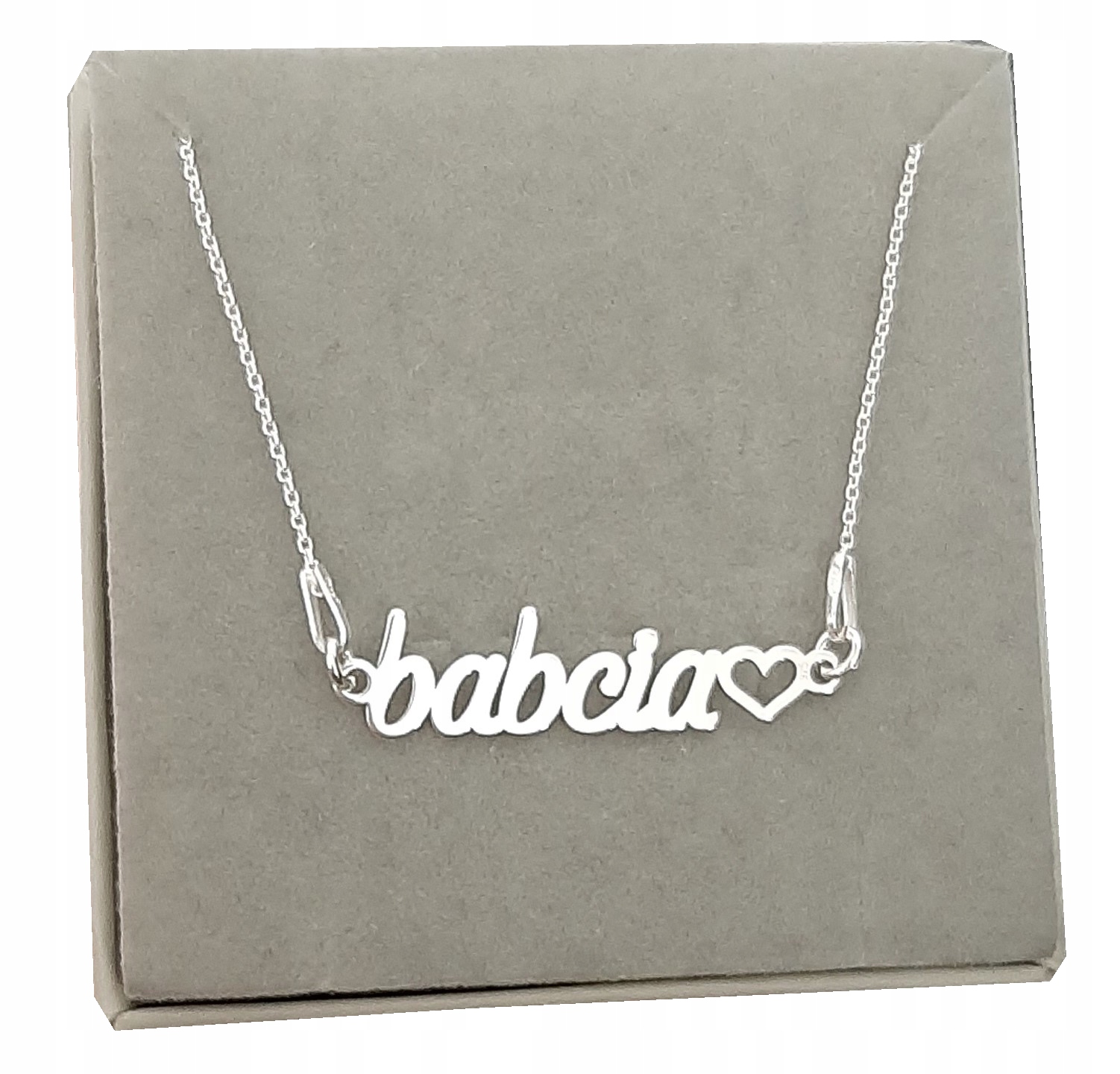 Náhrdelník pro babičku Babička stříbro 925 Den Babičky