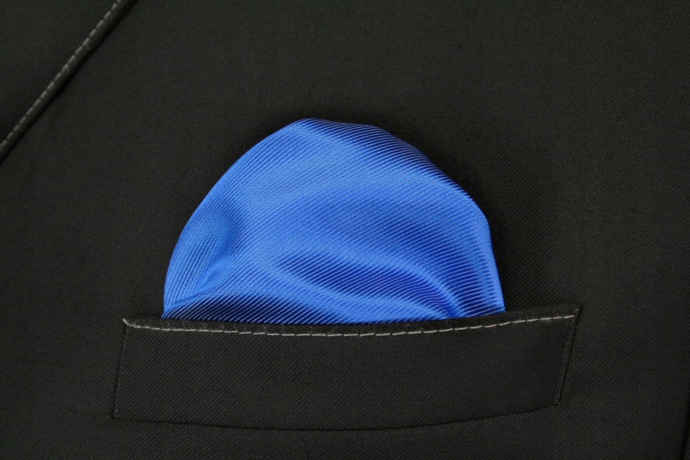 Chabrowa Elegancka Męska Poszetka - Alties Materiał dominujący poliester