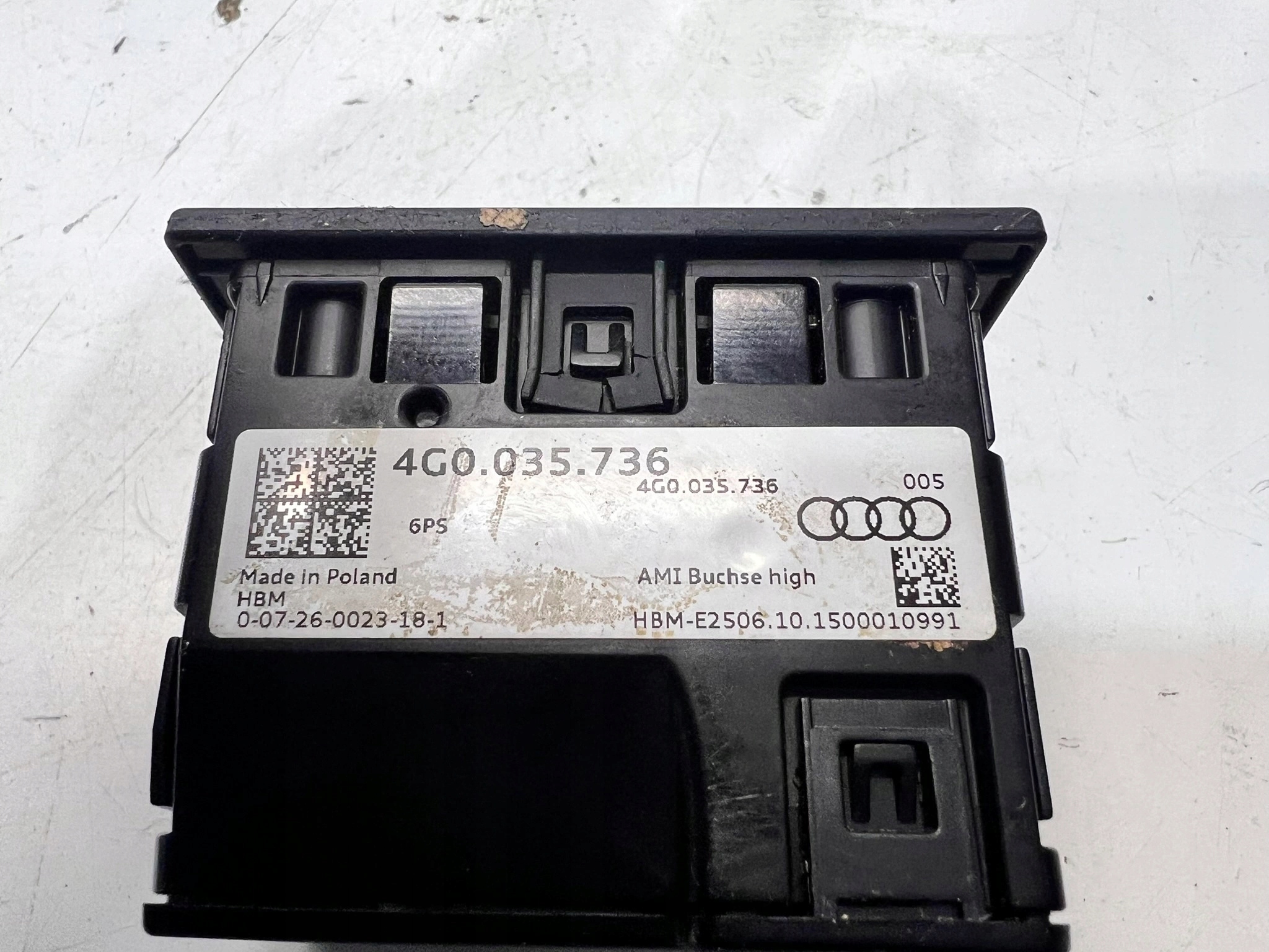 adapter PORT USB AUX AUDI A6 C7 4G0035736