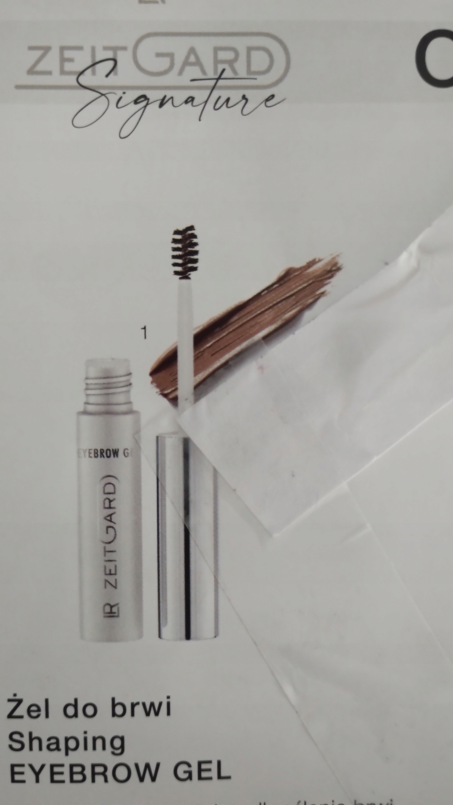 Lr Health & Beauty Signature Eyebrow Gel gel pro modelování obočí 01 Light