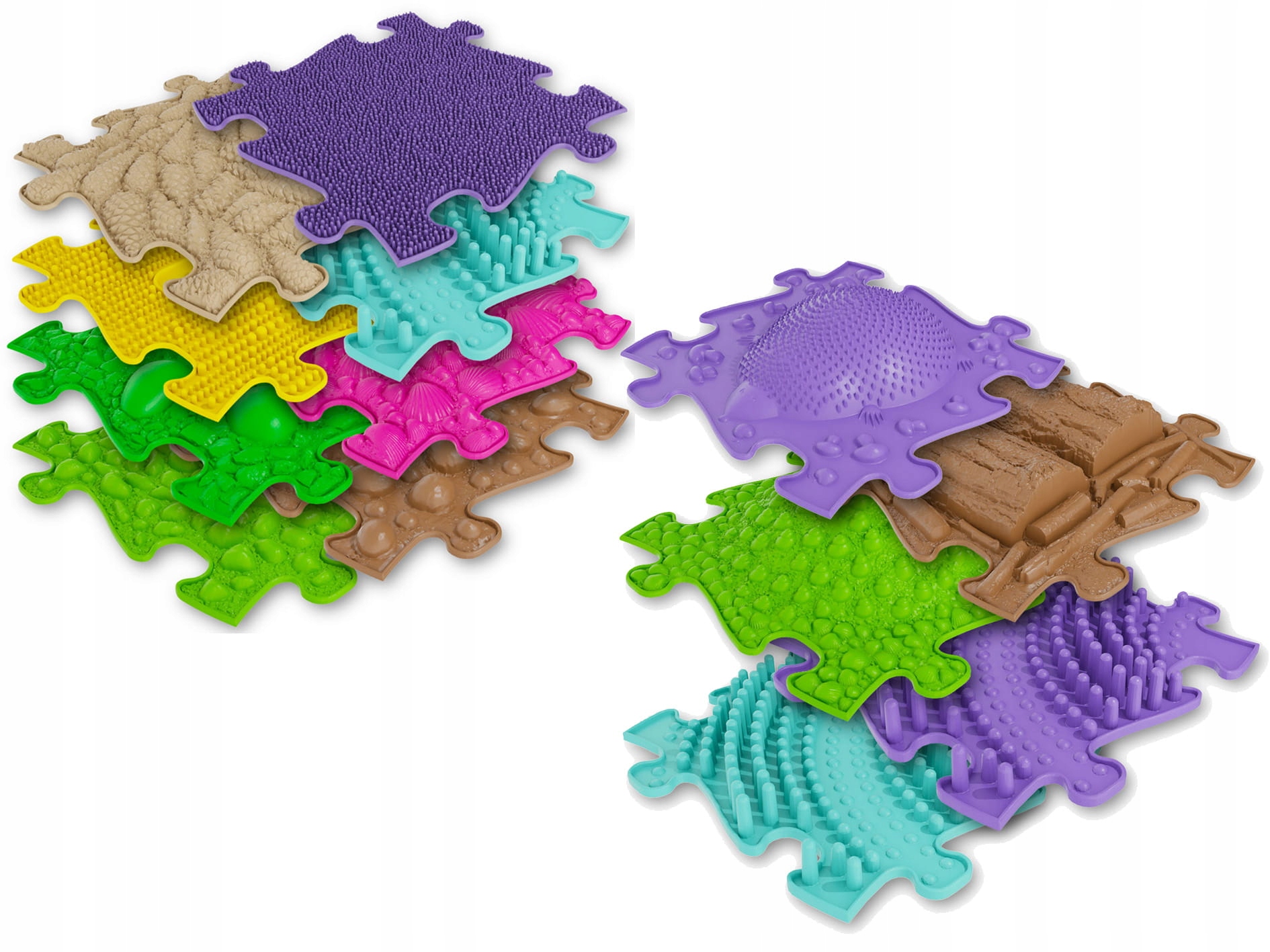 

Mata Sensoryczna Ortopedyczna 3D Puzzle 13 el 1163