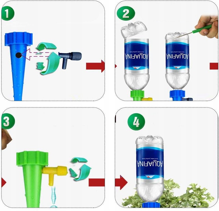 ZESTAW SYSTEM DO NAWADNIANIA KROPELKOWEGO 12SZT Kod producenta redhill8.311157