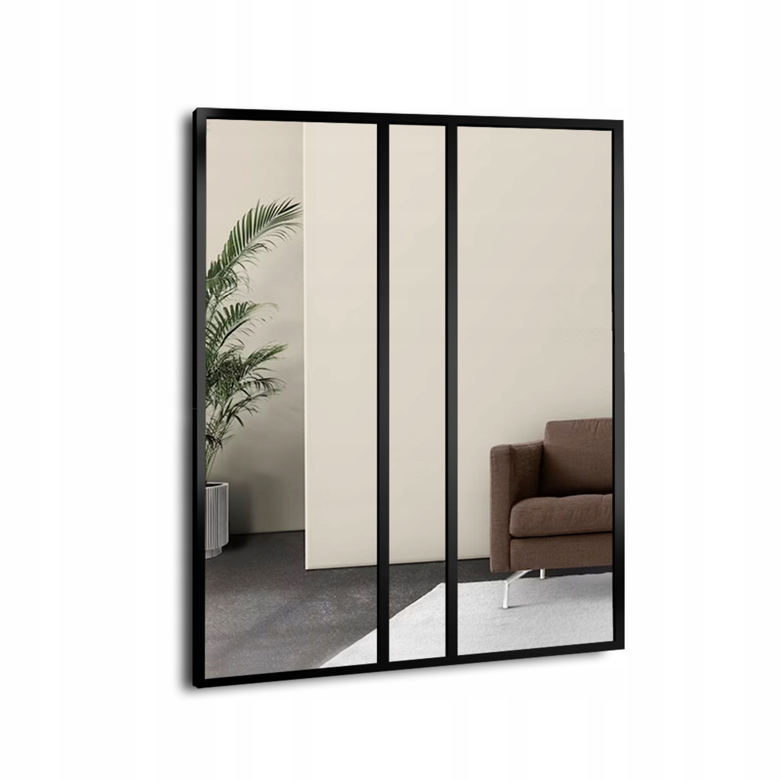 Zrcadlo loft s příčkami Wincent 70x150