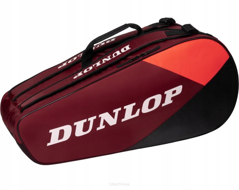 Torba tenisowa Dunlop CX-Club x6 bordowa