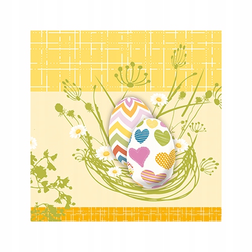 

Serwetki 3-warst. 1/4 Wielkanoc 25x25cm 50szt