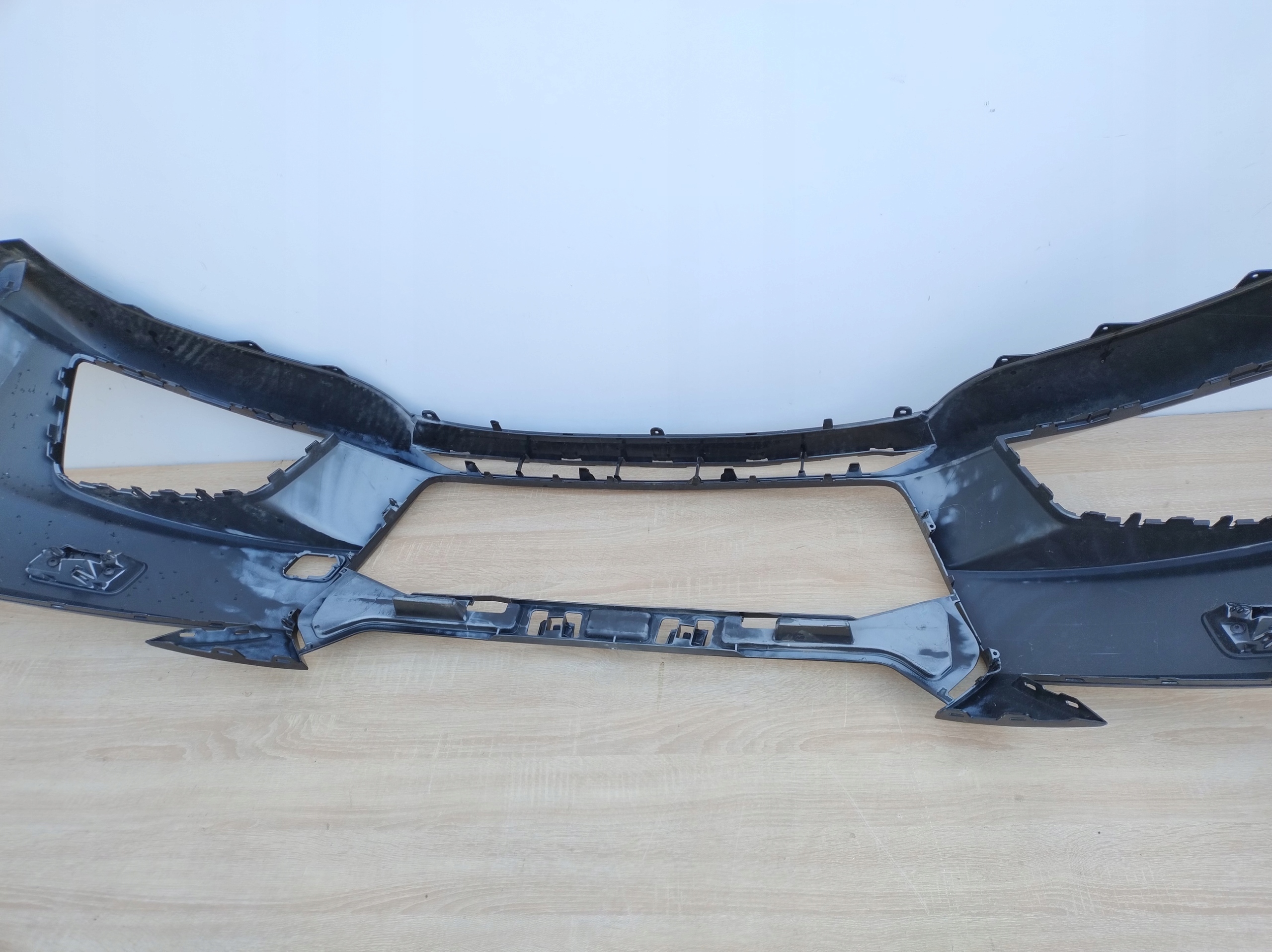 AUDI TT 8S S-LINE bumper front black + DEKIELKI 8S0807437H RA94