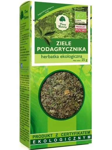 Levně 5 x Bršlice Kozí Noha Bylina bršlice kozí nohy Ekologický čaj 25 g Dary Natury