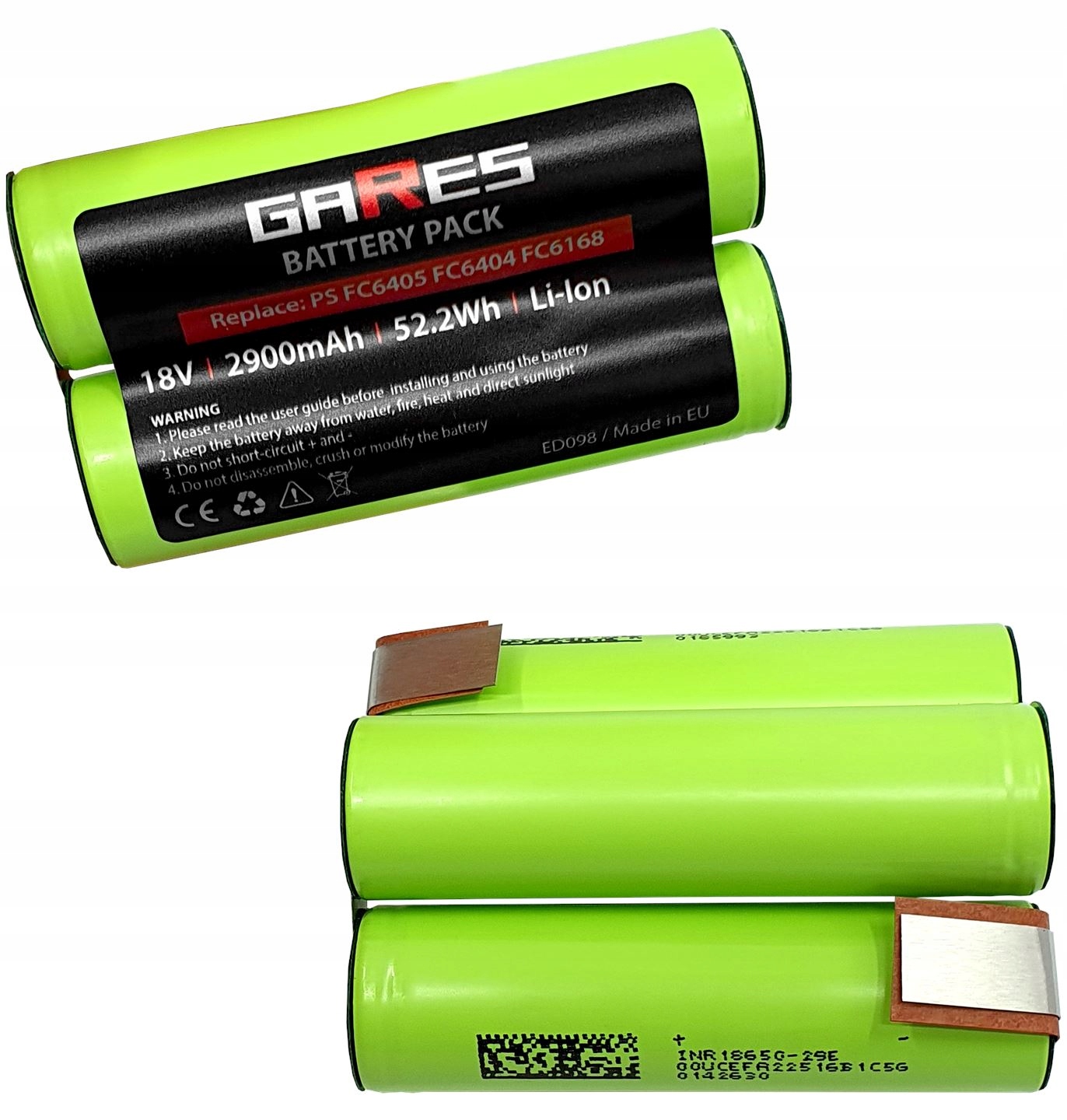 Bateria do Philips PowerPro FC6405 FC6404 2,9Ah Rodzaj zamiennik