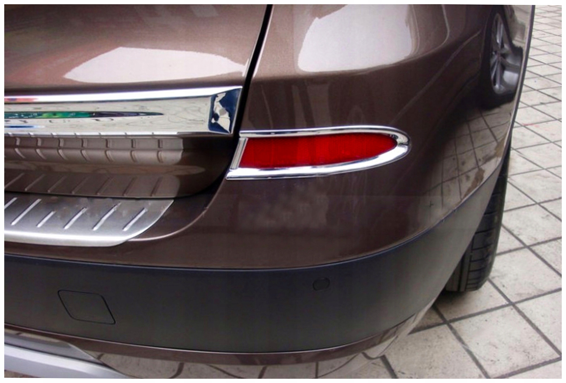 BMW X3 F25 10 17 RAMKI HALOGENOW TYL CHROM EAN 2000000006055