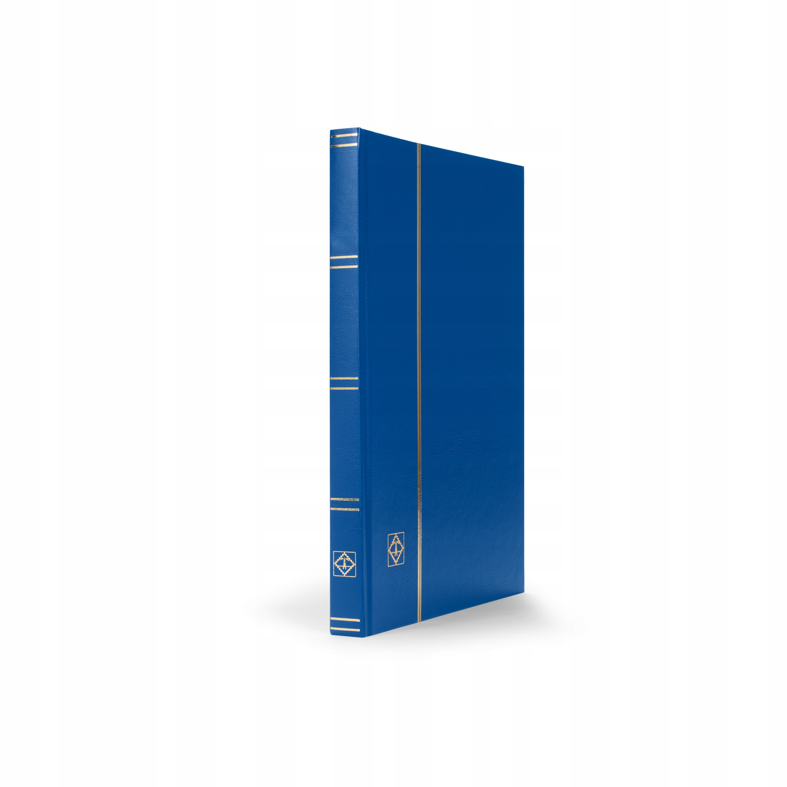 Klaser na známky Basic A4 32 bílé strany modrý Leuchtturm