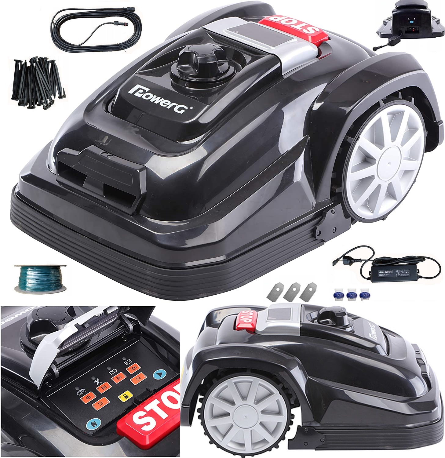 

% Kosiarka Automatyczna Robot koszący 600m² Zestaw