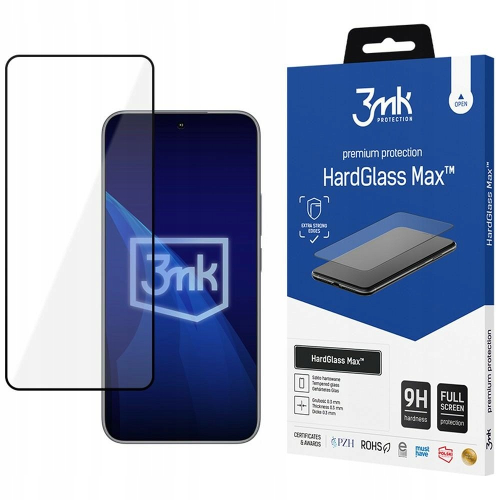 Szkło hartowane 3MK HardGlass Max do Honor 400 czarny