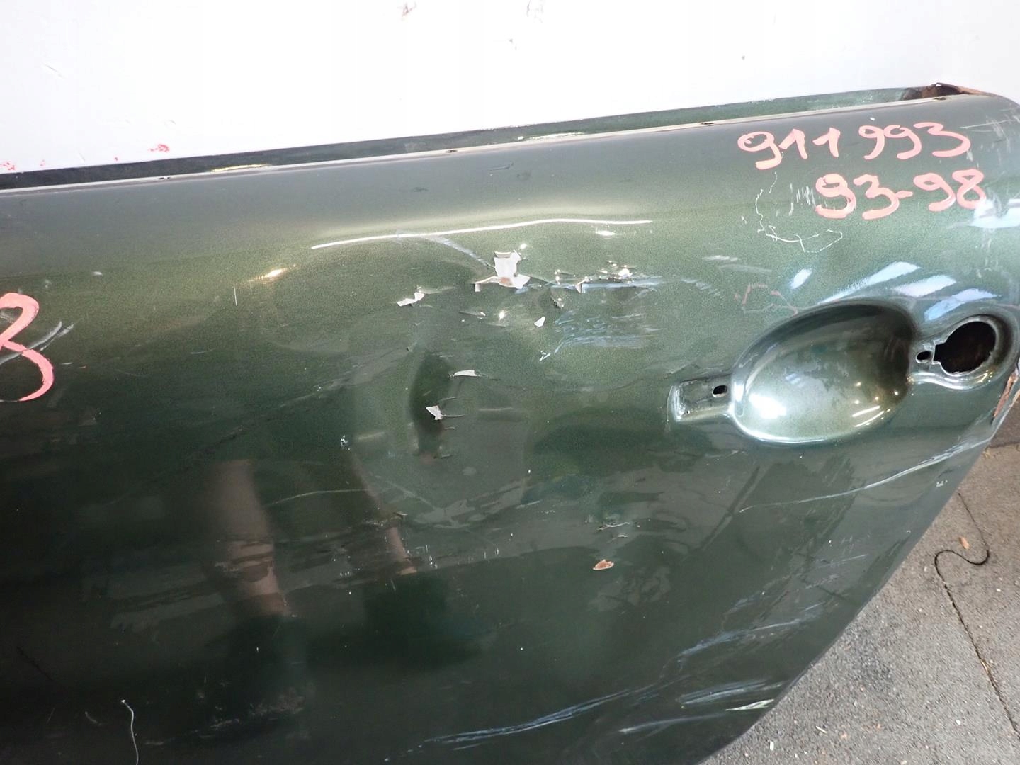 door front front left PORSCHE CARRERA 911 993 1993-1998