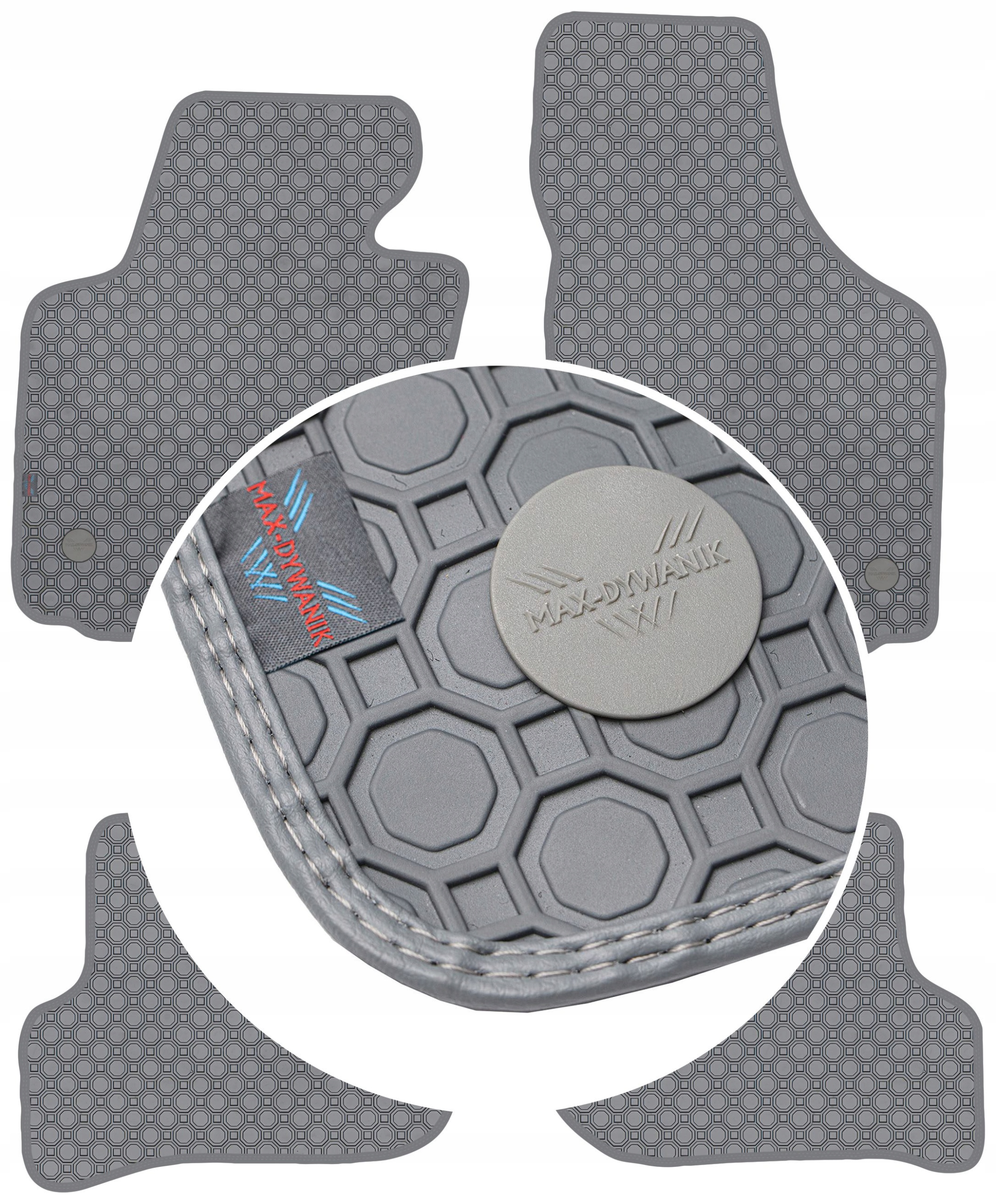 Seat Altea 2008-2015 Koberce Popielate